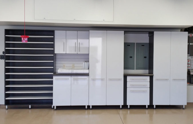 garage-organization-system white cabinets